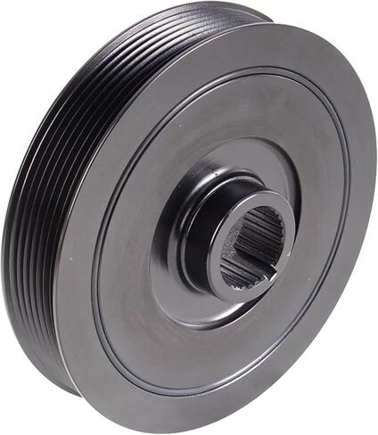 Engine Harmonic Balancer Crankshaft Pulley Compatible with Honda Accord 03-05 Civic 02-05 Element 03-06 CR-V 02-06 Acura TSX 04-08 RSX 02-06 L4 2.0L 2.4L 594-298 13810PNA013 in Kuwait