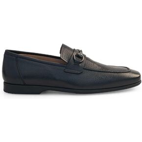 Mezlan - Horsebit Penny Loafer - حذاء رجالي رسمي من جلد العجل ذو ملمس ناعم ونعل مطاطي in Kuwait