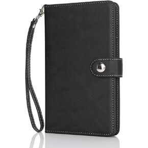 Passport Holder Cover Case PU Leather RFID Blocking Card Pockets Holder Cute Luggage Magnetic Wallet Passport Holder Case for travel Women Men, Don't Touch in Saudi Arabia