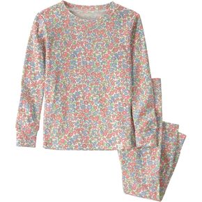 little planet by carter's unisex-baby Baby and Toddler 2-piece Pajamas made with Organic Cotton, Botanical, 9 Months in Kuwait