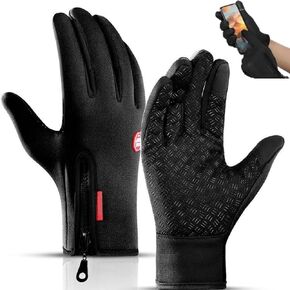 Winter Gloves for Women Men, Thermal Touch Screen Windproof Gloves, All-Day Warmth Winter Glove, Anti-Slip Winter Sport Outdoor Glove in Kuwait