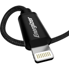 Premier Accessories Group Energizer iPhone Charger Lightning Cable 6ft MFi Fast Charging Sync & Charge Apple Smart Cord، لافندر أرجواني نايلون مضفر 6 أقدام in Kuwait