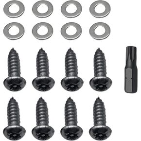 رادع سرقة ضوء الذيل لـ F150 F250 F350 F450 Raptor، 8 قطعة مثبتات مضادة للسرقة، 304 من الفولاذ المقاوم للصدأ in Kuwait