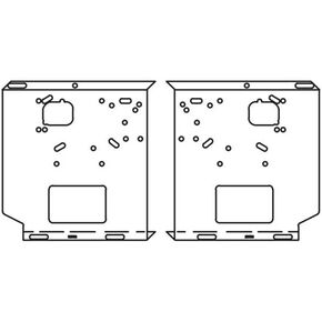 Technical Precision Replacement for Kenworth W900B AEROCAB Year 2002 20 INCH UST Plate in Kuwait