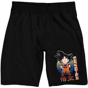 شورت بيجامة النوم الأسود للرجال من Dragon Ball Z Goku Earth in Saudi Arabia