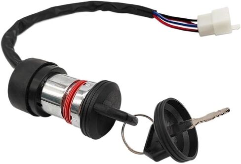 Ignition Key Switch Lock 4 Wires Compatible With Linhai LH 250 250cc 260 260cc 300 300cc 400 400cc ATV UTV in Saudi Arabia