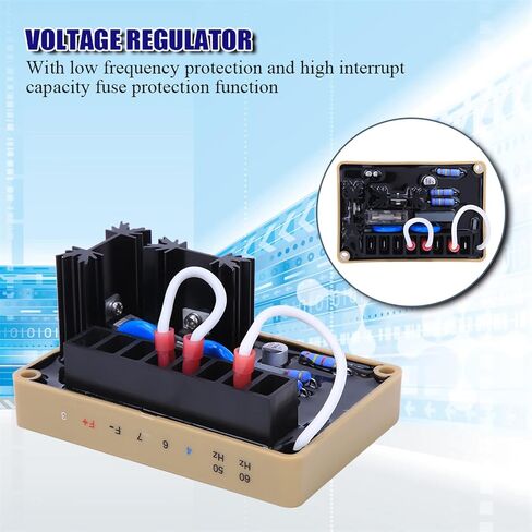 منظم جهد كهربائي أوتوماتيكي من Avr، منظم جهد مولد لملحقات المولدات SE350 AVC 63 4D متوافق مع مولدات الإثارة الذاتية بدون فرش in Kuwait