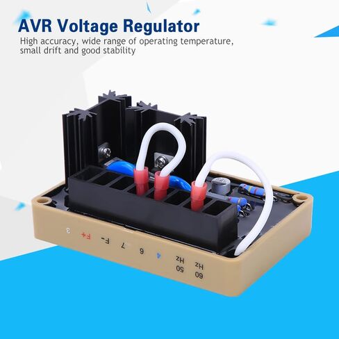 منظم جهد كهربائي أوتوماتيكي من Avr، منظم جهد مولد لملحقات المولدات SE350 AVC 63 4D متوافق مع مولدات الإثارة الذاتية بدون فرش in Kuwait