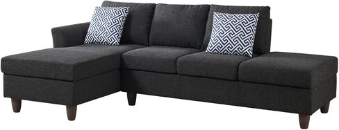 Hidden Storage Units and Matching Accent Pillows for Modern Homes Linen Black+ Gray Modular & Reconfigurable Hidden Storage Modern Home Decor in Saudi Arabia