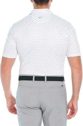 Greg Norman Men’s ML75 UPF 50+ Moisture Wicking Polo (White, Small) in Saudi Arabia