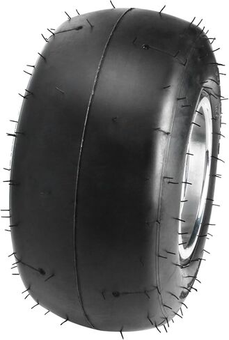 قطعتان من إطارات Go Kart مقاس 10x4.50-5 وعجلات من الألومنيوم مع محاور 17T - إطارات ناعمة ملساء لدراجة الانجراف، وعربة السباق، وATV، والرباعية، والجزازات in Saudi Arabia