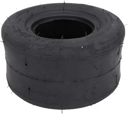إطار أملس بدون أنبوب مقاس 10x4.50-5، إطار أملس من المطاط بدون أنبوب مكون من 4 طبقات مع تقنية جر الكتف، لعجلات Drift Trike وGo Kart مقاس 5 بوصة in Saudi Arabia