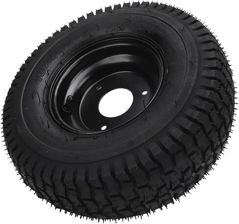 aqxreight 13x5 00 6 13 5 00 6 Tire Shockproof Duty Rubber Tires Slip Tubeless Vacuum Tyre with Rims for Kart Cart Performance and Road 13x5 00 Tires13 5 00 TiresATV TiresGo Kart Tire6 in Saudi Arabia