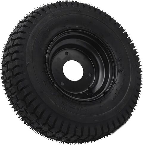 aqxreight 13x5 00 6 13 5 00 6 Tire Shockproof Duty Rubber Tires Slip Tubeless Vacuum Tyre with Rims for Kart Cart Performance and Road 13x5 00 Tires13 5 00 TiresATV TiresGo Kart Tire6 in Saudi Arabia