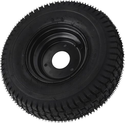 aqxreight 13x5 00 6 13 5 00 6 Tire Shockproof Duty Rubber Tires Slip Tubeless Vacuum Tyre with Rims for Kart Cart Performance and Road 13x5 00 Tires13 5 00 TiresATV TiresGo Kart Tire6 in Saudi Arabia