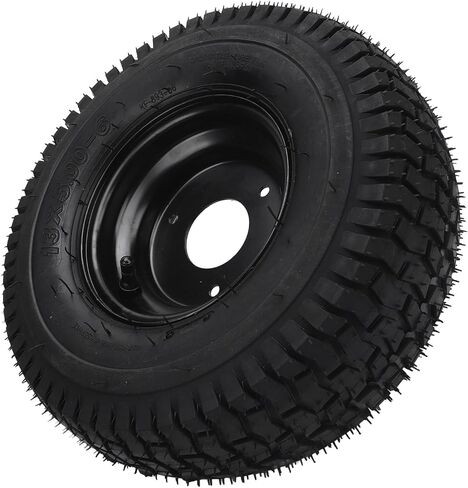 aqxreight 13x5 00 6 13 5 00 6 Tire Shockproof Duty Rubber Tires Slip Tubeless Vacuum Tyre with Rims for Kart Cart Performance and Road 13x5 00 Tires13 5 00 TiresATV TiresGo Kart Tire6 in Saudi Arabia