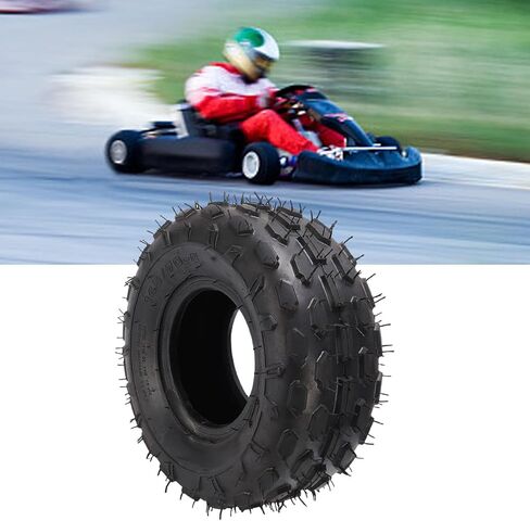 Acouto 145/70-6 Tubeless Tire High Strength Rubber Multifunctional Go Kart Tire Replacement for in Saudi Arabia