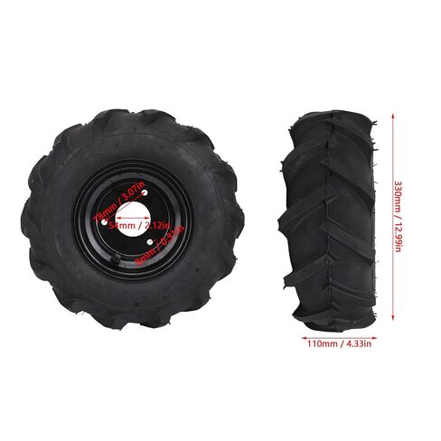 إطار Go Kart مقاس 13x5.00-6، مقاوم للثقب معزز، جر كتف متقدم، عجلة 13x5.00-6، مع 3 حافة من النايلون، لجزازة العشب الصغيرة للدراجة الرباعية ATV in Kuwait