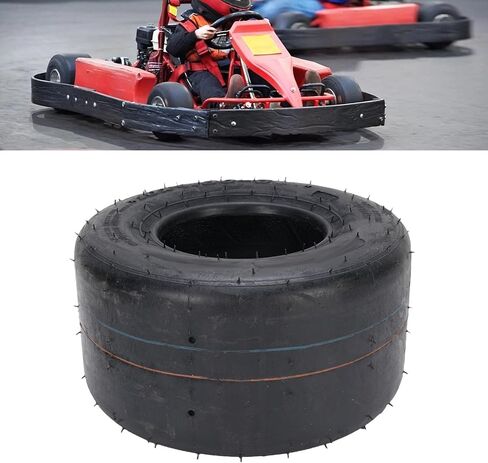 إطار أملس مقاس 10x4.50-5، إطار سباق من 4 طبقات مع حماية العشب ومضاد للانزلاق، لعجلات Drift Trike Go Kart مقاس 5 بوصات in Saudi Arabia