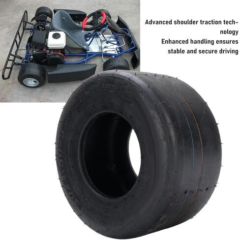 إطار أملس مقاس 10x4.50-5، إطار سباق من 4 طبقات مع حماية العشب ومضاد للانزلاق، لعجلات Drift Trike Go Kart مقاس 5 بوصات in Saudi Arabia