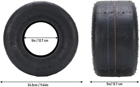 إطار أملس مقاس 10x4.50-5، إطار سباق من 4 طبقات مع حماية العشب ومضاد للانزلاق، لعجلات Drift Trike Go Kart مقاس 5 بوصات in Saudi Arabia