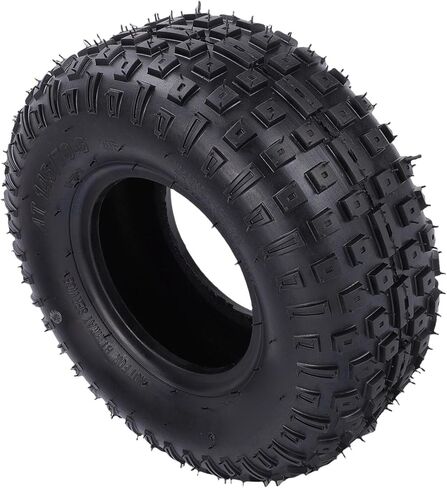 Acouto 145 70 6 Tire, Heavy Duty Rubber Strong Grip Universal Vacuum Tire with Specially Designed Tread, for ATV UTV Go Kart Cart Mower in Saudi Arabia