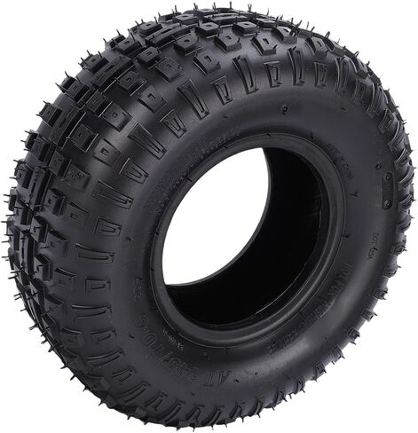 Acouto 145 70 6 Tire, Heavy Duty Rubber Strong Grip Universal Vacuum Tire with Specially Designed Tread, for ATV UTV Go Kart Cart Mower in Saudi Arabia