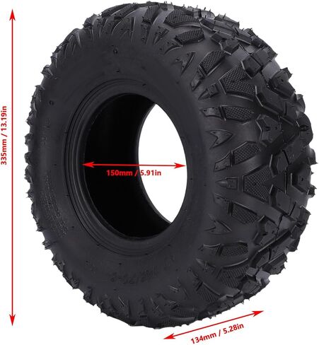 145/70-6 Tubeless Tire Multifunctional Rubber Tread Pattern Cart Tire for ATV UTV Go Kart Mini Bike in Saudi Arabia
