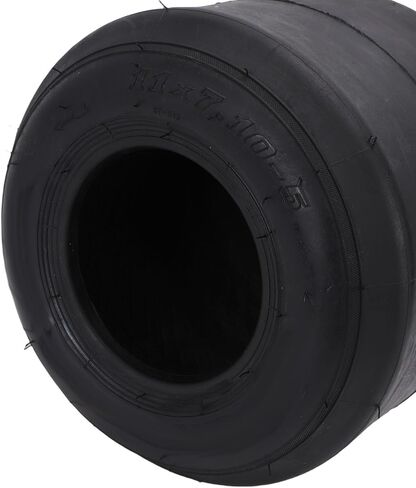 Acouto 11x7.10-5 Go Kart Tubeless Tire Slick Tread Rubber Go Kart Racing Tire Replacement for 5 Inch Rim in Saudi Arabia