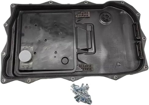 Transmission Oil Pan Filter Compatible with Automotive Motorcycle Parts for Part Number LR023294 LR065238 24117604960 1087298247 24117613253 24117624192 24118612901 in Saudi Arabia
