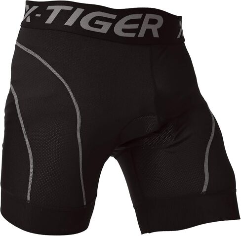 X-TIGER شورت الدراجة للرجال 5D جل مبطن مضاد للانزلاق الساق الدراجات الملابس الداخلية دراجة جبلية ركوب الدراجات الطريق بطانة in Kuwait