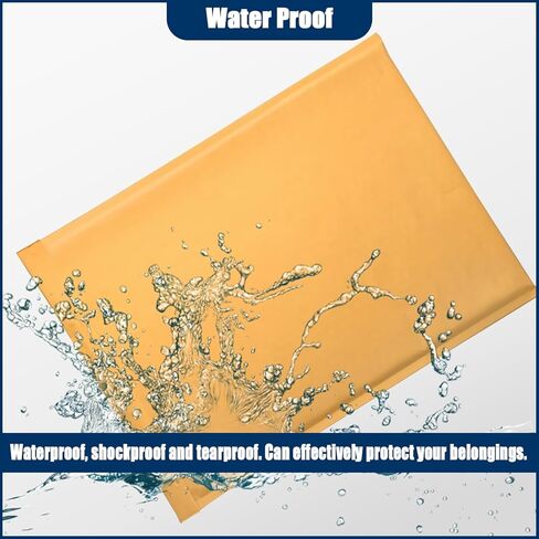 Bubble Mailer Envelopes, 25 Pack Kraft Padded Envelopes, Large Bubble Mailers 10.5x15 Inch, Self-Seal Shipping Envelope, Tear-Resistant Mailing Envelope Padded in Kuwait