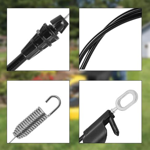 946-05397 Wheel Clutch Cable , Clutch Wheel Drive Cable Fit for CUB Cadet, MTD, Craftsman and Troy-Bilt Lawn Mowers, Fits Models CC600, TBWC28, M430, M410, CMGM231204 and Pro Series 28 inch, 746-05397 in Saudi Arabia