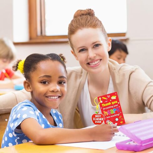 ceiba tree Valentines Day Keychains and Cards for Teachers 12Pack Happy Valentine's Day Teachers Gifts from Students Daycares kindergarten Grade school Supplies in Saudi Arabia