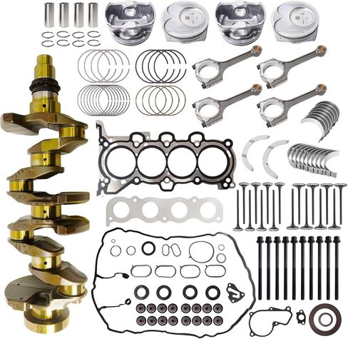 G4NC 2.0 Engine Rebuild Overhaul Kit w/Crankshaft, Head Gasket Set & Piston - For Hyundai Tucson/Elantra/Sonata, Kia Soul/Forte/Sportage 2.0L 2011-2022 in Saudi Arabia