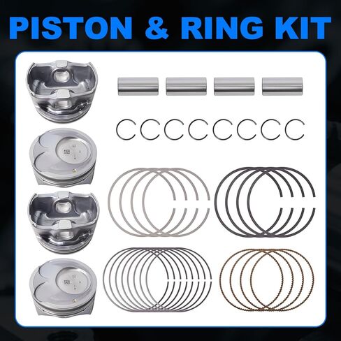 G4NC 2.0 Engine Rebuild Overhaul Kit w/Crankshaft, Head Gasket Set & Piston - For Hyundai Tucson/Elantra/Sonata, Kia Soul/Forte/Sportage 2.0L 2011-2022 in Saudi Arabia