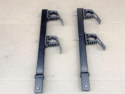 Roof Rack Cross Bar Cargo Holder | Exposed Racks Paddle Rod Carrier | Dual-Gear Support Attachment in Saudi Arabia