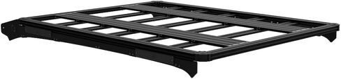 Roof Rack Platform | Fits Factory Roof Mounting Points - 68.63" L x 55" W, Black Powder Coated Aluminum, includes 4 Sidelight Delete Plates & Mounting Hardware - Compatible with 2015-2026 Ford F-150 in Saudi Arabia