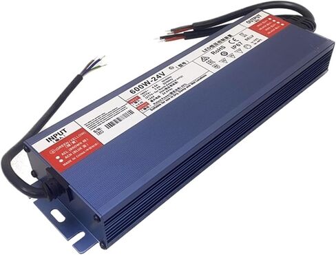 1 قطعة IP67 50A إضاءة مقاومة للماء AC-DC 12 فولت 24 فولت 25A محول الطاقة 600 واط في الهواء الطلق تحويل التيار الكهربائي (24 فولت 600 واط IP67) in Saudi Arabia