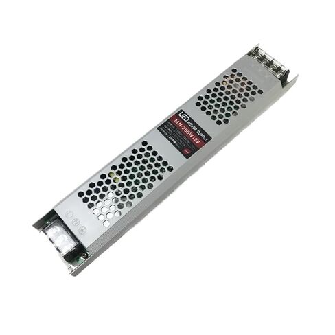 1pcs AC190-240V to DC12V 24V Transformer Power Supply LED Driver 200W(12V 200W) in Saudi Arabia