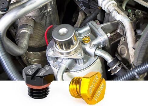 Aluminum Air Bleeder Screw for 2001-2016 GM 6.6L Duramax by Pacific Performance Engineering in Saudi Arabia