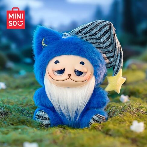 MINISO Gismow Quirky Crew Alliance Series Plush Keychain Blind Box, Soft Vinyl Plush Collectible Charm Random Design for Bag Decor & Gifts, Single Box in Saudi Arabia