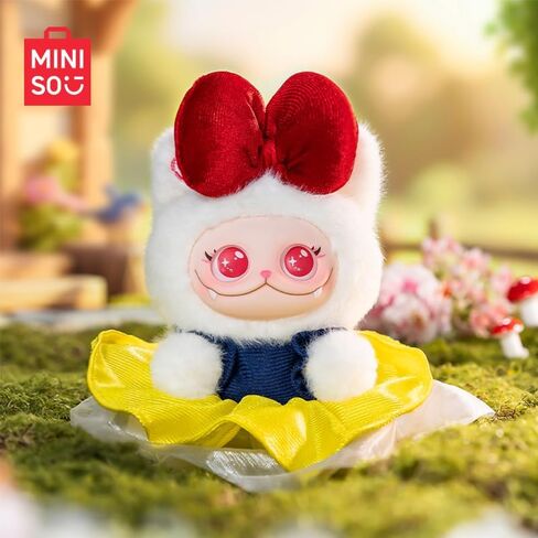 MINISO Gismow Quirky Crew Alliance Series Plush Keychain Blind Box, Soft Vinyl Plush Collectible Charm Random Design for Bag Decor & Gifts, Single Box in Saudi Arabia