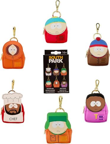 حقيبة ظهر صغيرة من Loungefly South Park Mystery مع سلسلة مفاتيح ساحرة in Saudi Arabia
