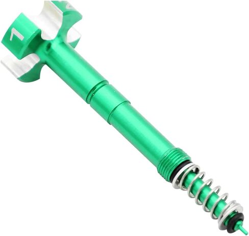 Motorcycle CNC for Keihin FCR Carbs Carby 4 Stroke Carburetor Mixture Screw For Suzuki distintivo(Green) in Saudi Arabia