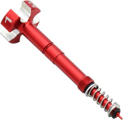 Motorcycle CNC for Keihin FCR Carbs Carby 4 Stroke Carburetor Mixture Screw For Suzuki distintivo(Green) in Saudi Arabia