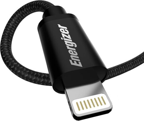 Premier Accessories Group Energizer iPhone Charger Lightning Cable 6ft MFi Fast Charging Sync & Charge Apple Smart Cord، لافندر أرجواني نايلون مضفر 6 أقدام in Kuwait