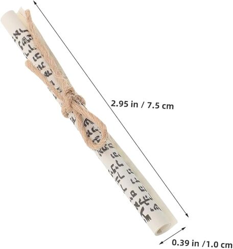 20 قطعة من مخطوطات Mezuzah العبرية كوشير مطبوعة أوراق نعمة يهودية لحقيبة Mezuzah مخطوطات ميتزفه الصغيرة لديكور المنزل وحماية باب العطلة اليهودية in Saudi Arabia