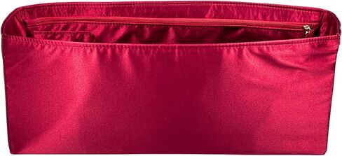 Organizer for Coa.h Soft Empire Carryall 28/40/48, Satin Silk Bag Insert with Zipper Pocket (Size 40, Blush) in Saudi Arabia