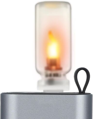 ضوء اللهب LED USB - إضاءة محيطة مدمجة عديمة اللهب | للاستخدام الداخلي، والخارجي، والحفلات، وغرفة النوم، والعطلات، والمركبات، والسيارات، والديكور، والإضاءة المزاجية، ويعمل بمنفذ USB، وآمن وواقعي in Kuwait